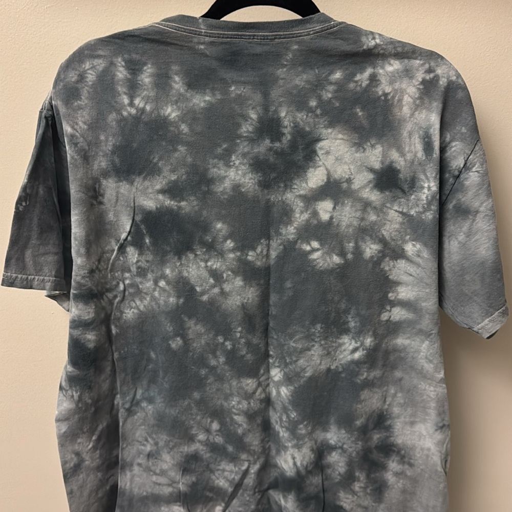 Chemistry NASA T-shirt Size L Color Gray White Black Tie-dye - Picture 7 of 9